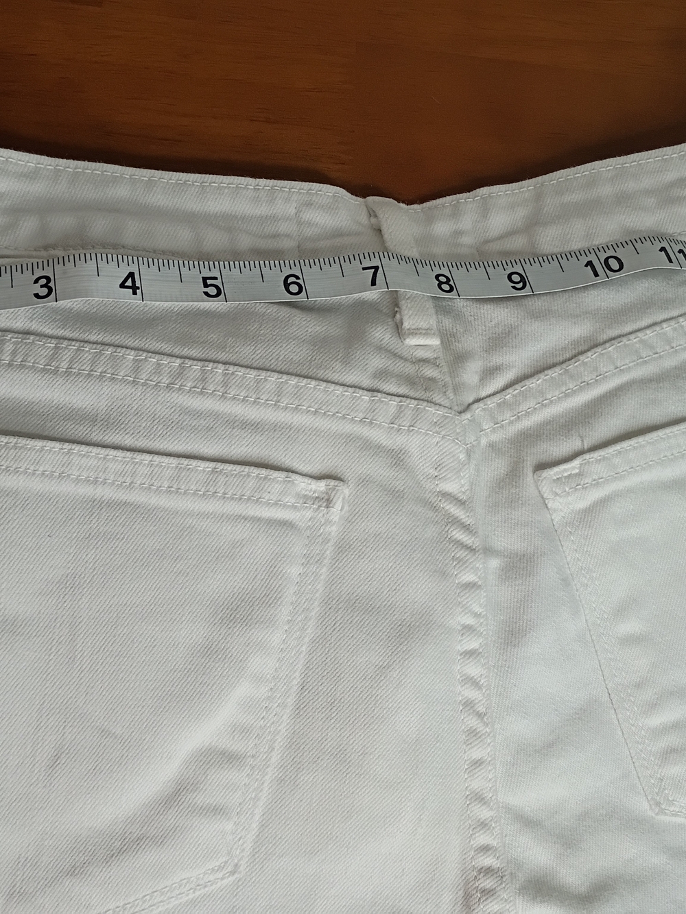 Just Black Women's White Denim Shorts - Picture 7 of 13